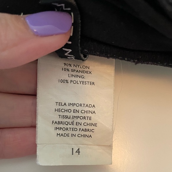 Retro Polka Dot One-Piece Black and White Swimsuit - Picture 2 of 6